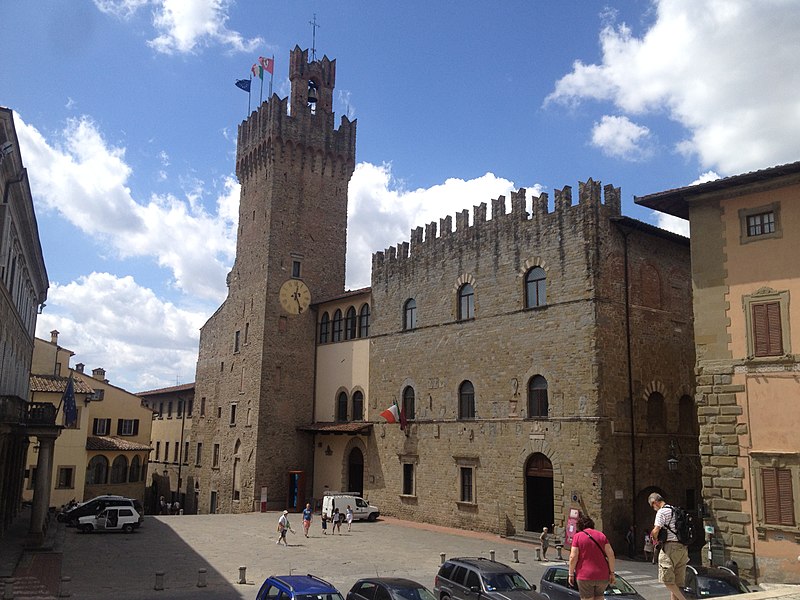 audioguida Arezzo la battaglia di Campaldino